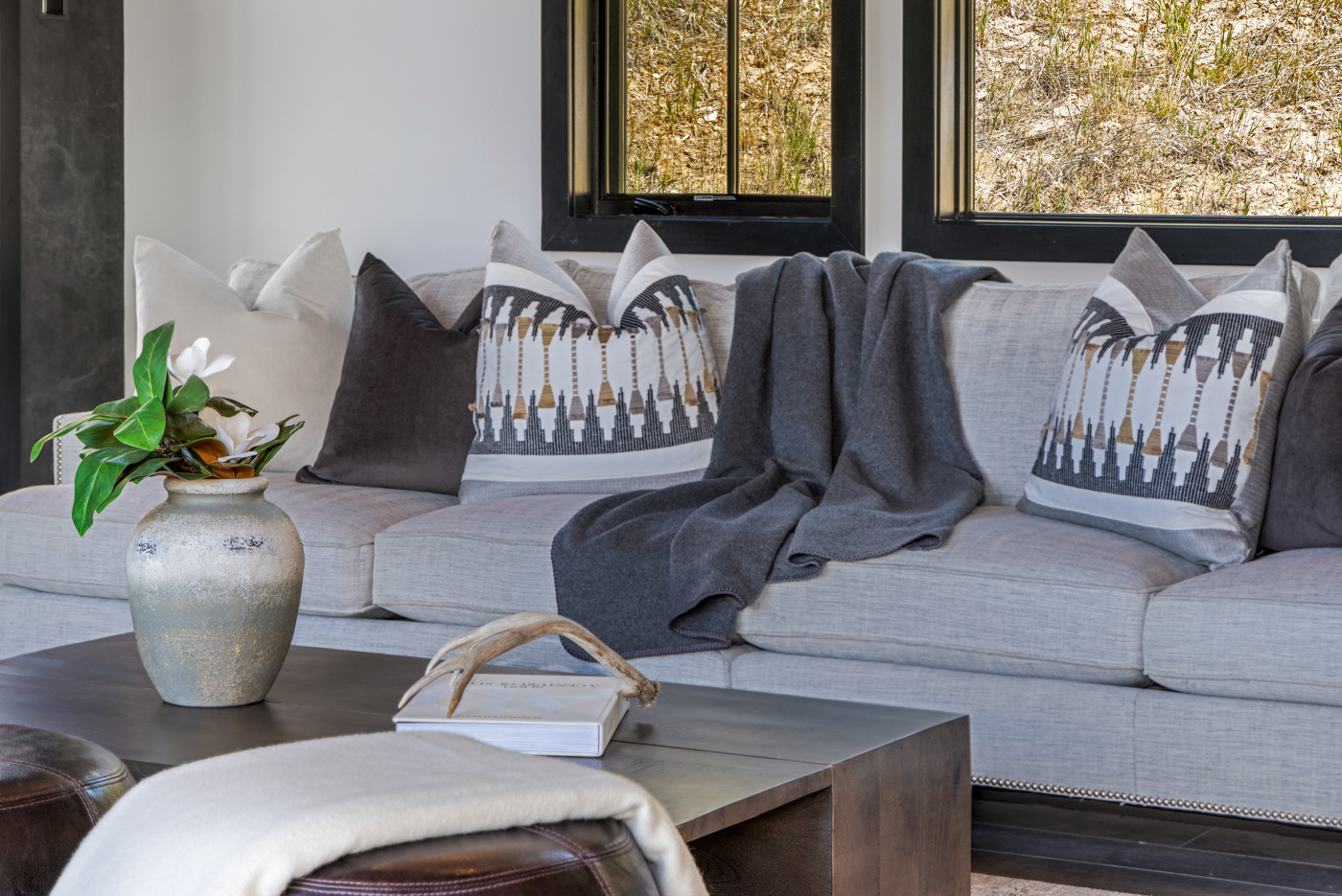 Living room seating detail